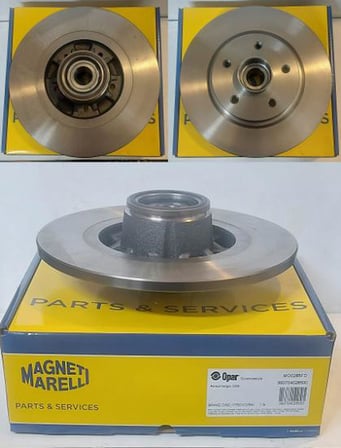 Renault Fluence Megane 3 Arka Fren Diski Rulmanlı Marelli 360704024000