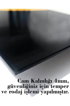 Meyveler Cam Tablo 4mm Dayanıklı Temperli Cam