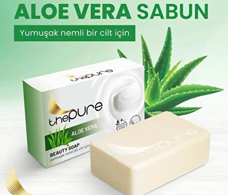 Thepure Aloevera Özlü Cilt Nemlendirme Sabunu 100 gr 