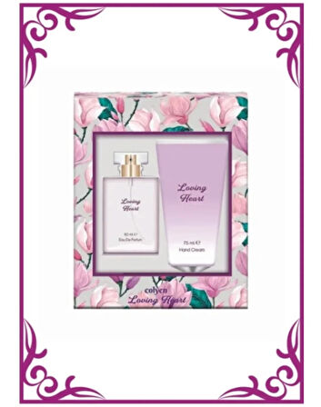 Colyen Loving Heart Kadın Parfüm EDP 50 ML + El Kremi 75 ML