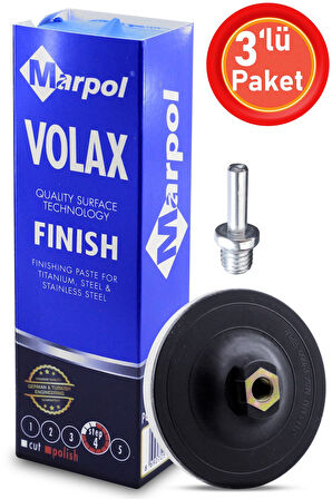 Metal Parlatma Cilası Don Yağı Polisaj Metal Cila 1 Kg Polisaj Keçesi 115 Mm Matkap Aparatı M14