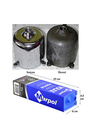 Metal Parlatma Cilası Don Yağı Polisaj Metal Cila 1 Kg Polisaj Keçesi 115 Mm Matkap Aparatı M14