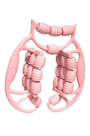 24 Tekerlekli Bacak Incelten Sıkılaştıran Masaj Aleti (PEMBE)