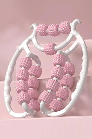 20 Tekerlekli Bacak İncelten Sıkılaştıran Masaj Aleti