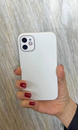 iPhone 13 Mat Cam Elektro Kamera Korumalı Kılıf