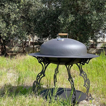 Mauna Odunluklu Ateş Çukuru ve Barbekü Seti