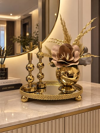GOLD LÜKS TEPSİ MODEL