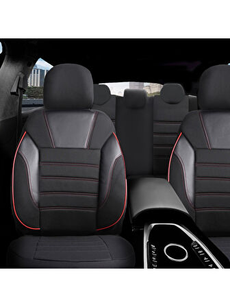 Fiat Tempra Araçlara Uyumlu Tam Takım Simple Model Oto Koltuk Kılıfı Seti