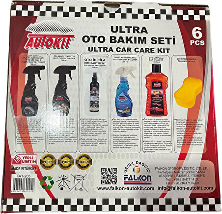 Ultra Oto Bakım Seti