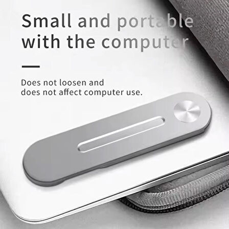 Maxup Laptop Uzatma Standı Çok Fonksiyonlu Braketi Manyetik Emme Cep Telefon Tutucu Bilgisayar