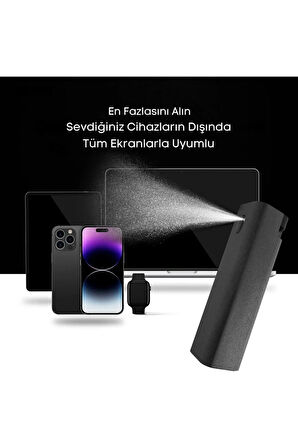 Maxup Telefon,tablet Ekranı Için Kendiliğinden Spreyli Özel Solusyonu Içinde Ekran Temizleme Süngeri