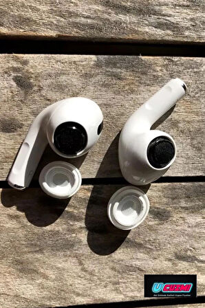 Maxup Airpods Pro Kulaklık Silikon Tıpa - 2 Çift Kulaklık Uçları Büyük L:x2 - Küçük S:x2 Toplamda 4 Adet Airpods Pro Uyumlu