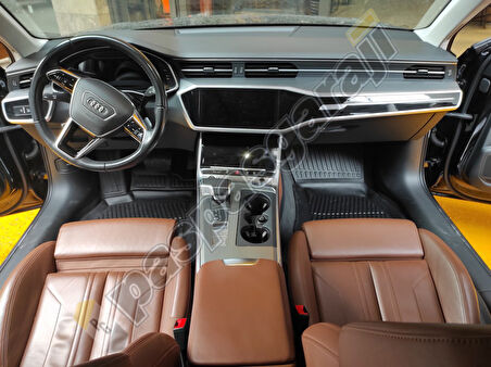 Audi A6 C8 Maxi Havuzlu 3D Paspas, 2018- Sonrası