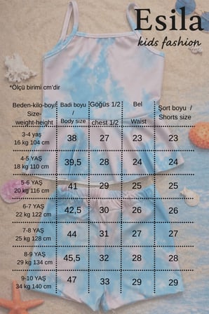 Kız Çocuk Puantiyeli Etekli Mayo Takımı