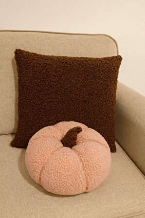 TEDDY DEKORATİF BALKABAĞI YASTIK ve İÇ DOLGULU KIRLENT