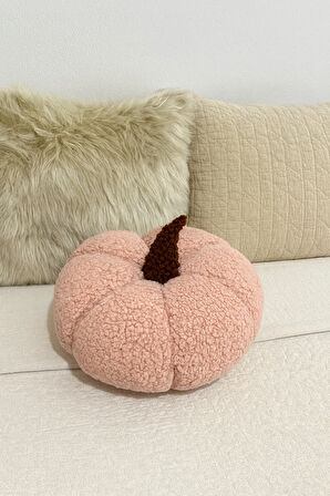 %100 DOĞAL TEDDY DEKORATİF BALKABAĞI KIRLENT/YASTIK