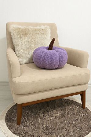 %100 DOĞAL TEDDY DEKORATİF BALKABAĞI KIRLENT/YASTIK