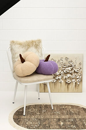 TEDDY DEKORATİF BALKABAĞI KIRLENT/YASTIK