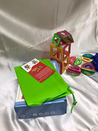 Manyetik Blok 40 Parçalı Eğitici Oyuncak