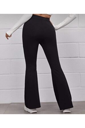 Kadın Ispanyol Paça New Season Tayt