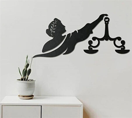 Hukuk adalet dekoratif dekor tablo 