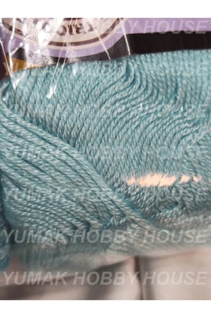 MADAME PETİTE AntiPilling Turkuaz El Örgü İpi (3 Adet) (Amigurumi İpi) - Renk: 131