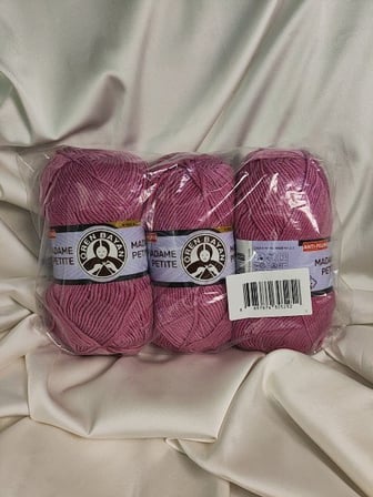 MADAME PETİTE AntiPilling Koyu Pembe El Örgü İpi (3 Adet) (Amigurumi İpi) - Renk: 140