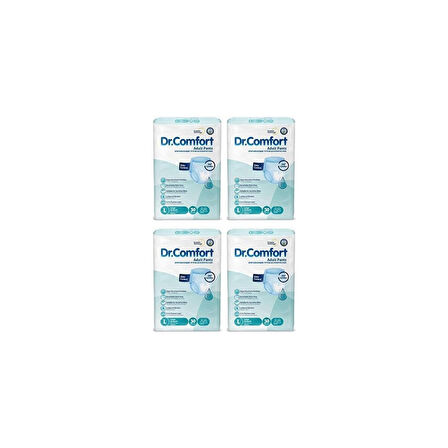 Dr. Comfort Dr.comfort Emici Külot Hasta Bezi Large Beden - 4 Paket - (120 Adet)