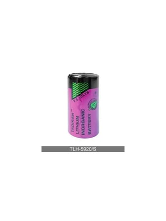 Tadiran TLH-5920/S 3.6V Yüksek Sıcaklık Lityum Tiyodil Klorür Li-SOCl2 Endüstriyel Pil Bataryası