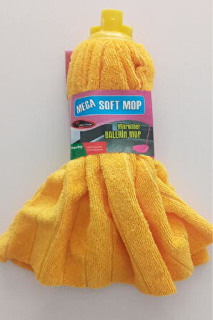 Mega Soft 2 Adet Mega Mikrofiber Havlu Vileda Paspas Mop Xl Yedek Ucu