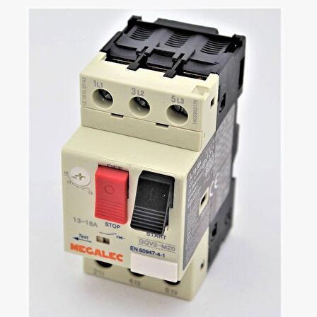 GGV2-M020 13-18A Motor Koruma Şalteri