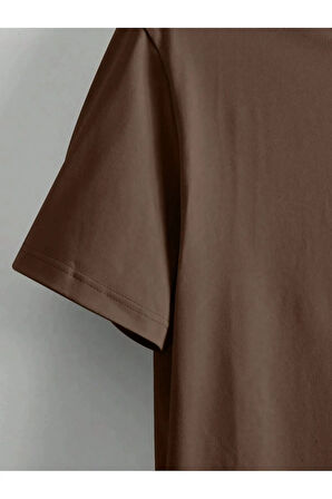 Unisex Beautiful New York Baskılı Oversize Boyamalı  Tişört