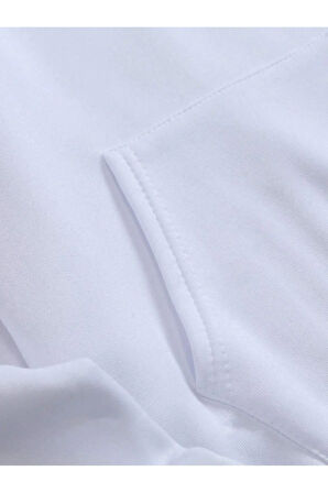 Unisex Kadın/Erkek BROOKLYN Renkli Özel Baskılı Pamuklu Oversize Kapüşonlu Sweatshirt