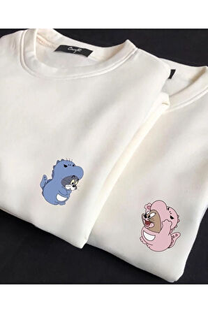 Sevimli Tom Ve Jerry Çift Kombini