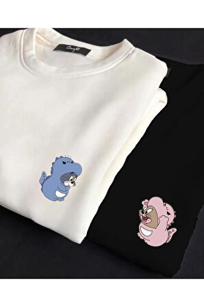 Sevimli Tom Ve Jerry Çift Kombini