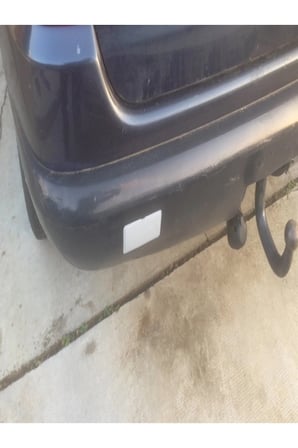Mercedes Ml serisi W163 1998-2006 Tampon Çeki Demir Kapağı