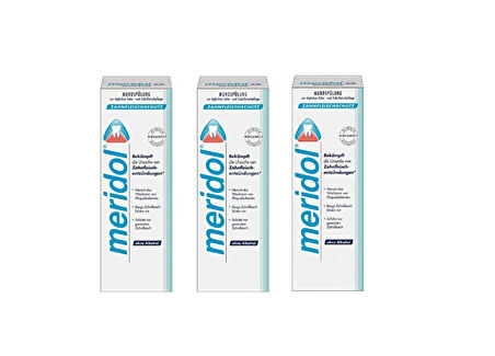 Meridol Ağız Bakım Suyu 3 x 400 ML