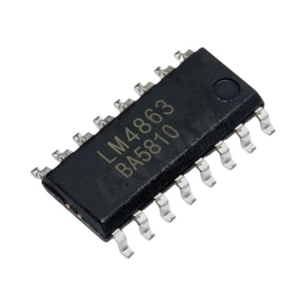 LM 4863D SOIC-16 SMD Entegre Devre