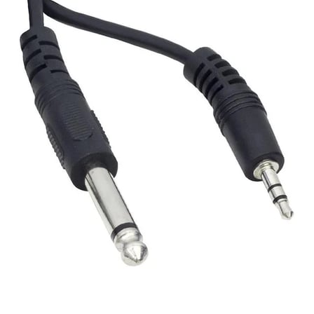 Powermaster 3.5 Mm Stereo Erkek-6.3 Mm Mono Erkek 3 Metre Ara Kablo