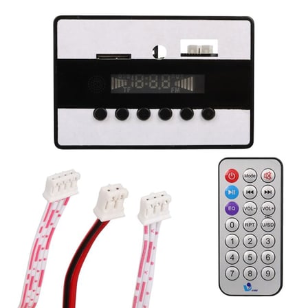 Magicvoice MV-14907 USB-SD-AUX-Bluetooth Kumandalı Ekranlı Oto Teyp Çevirici Dijital Player Board