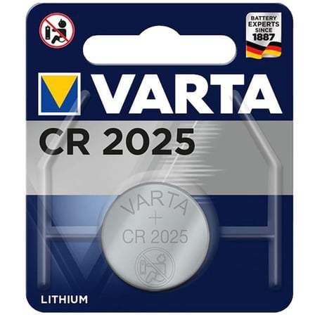 Varta CR 2025 3 Volt Tekli Lityum Pil
