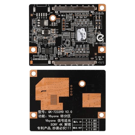 Weko QK-72339D LCD Panel Flexi Repair V2.0 4K 1 In 2 Out Sony Uyumlu Ekran Onarım Kartı