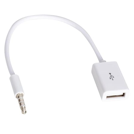 Powermaster PM-33294 Usb Dişi To Aux Stereo 3 Boğumlu Kablo