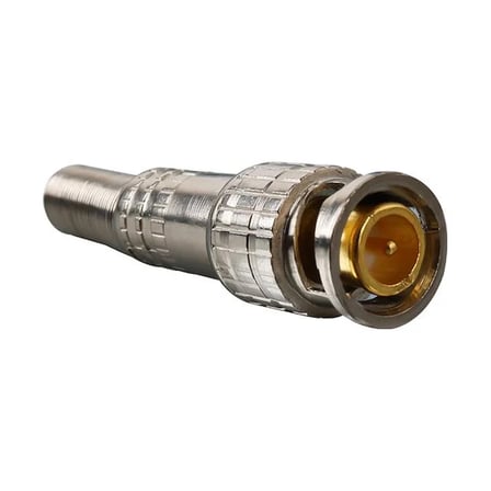 Elektromer Metal Yaylı BNC Erkek Fiş