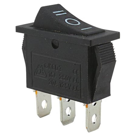 Tekli İnce Işıksız Üç Konumlu Anahtar IC-115
