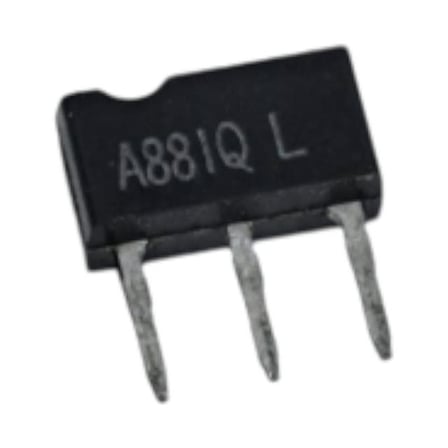 2SA 881 SIP-3 Transistör