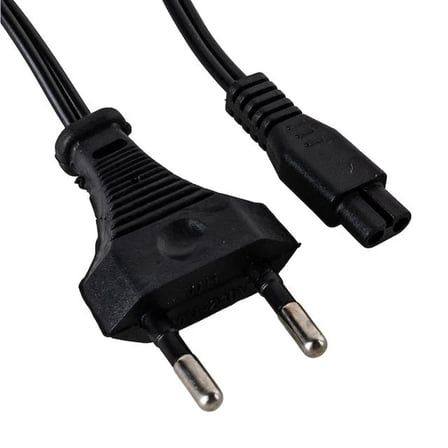 220 Volt Spiral Model Ceyran Power Kablo 1 Metre (Traş Makineleri-Işıldaklar İçin)