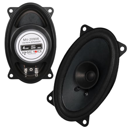 Magicvoice Reno 9  4x6  4 Ohm Mini Oval Hoparlör
