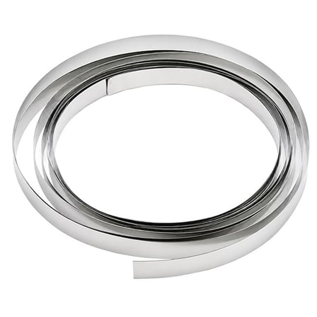 Weko 0.10x5mm 230 Metre Nikel Çelik Punta Şeridi Lityum Pil Metali 1KG Rulo
