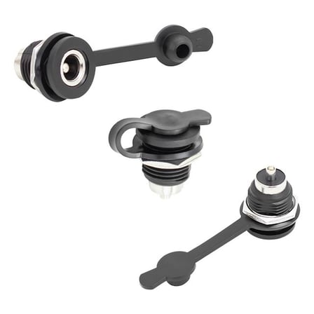 Powermaster Suya Dayanıklı Siyah Adaptör Şase 5.5x2.5 Uç
